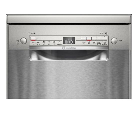 Bosch SPS2HMI58E s2 trauku mašīna, 45cm Inox ExtraDry