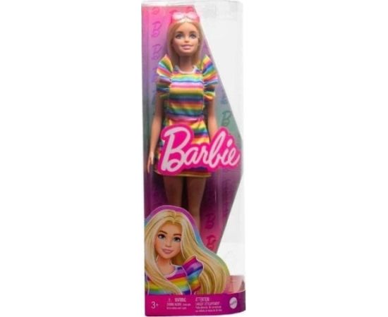 Lalka Barbie Mattel BRB FASHION BLONDYNKA APARAT NA ZEBY HPF73 WB6