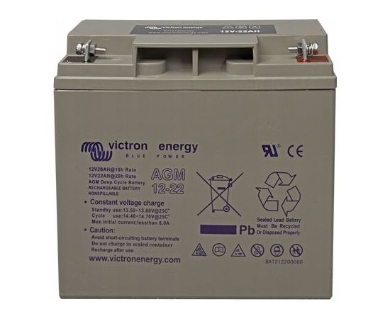 Victron Energy Victron Energy 12V/22Ah AGM Deep Cycle Batt.