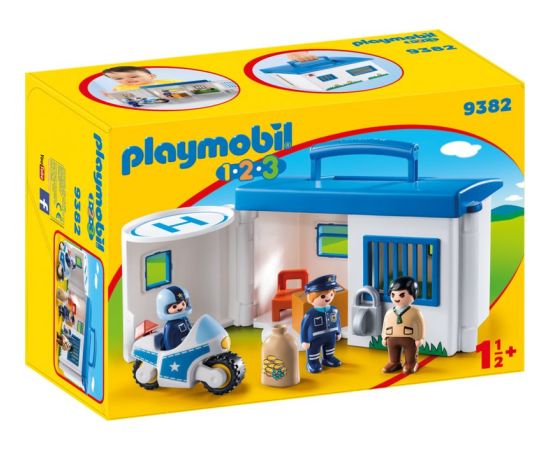 Playmobil Przenośny komisariat policji (9382)