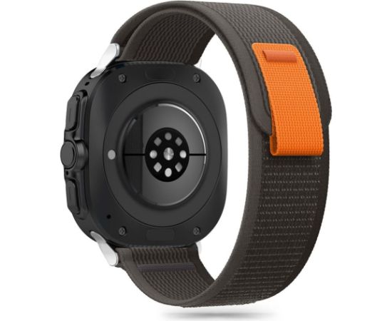 Tech-Protect   Tech-Protect Nylon Strap for Samsung Galaxy Watch Ultra (47mm) - Black/Orange