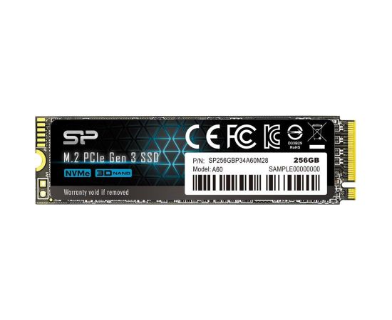 SSD Silicon Power Ace A60 256GB PCIe Gen 3x4 bulk