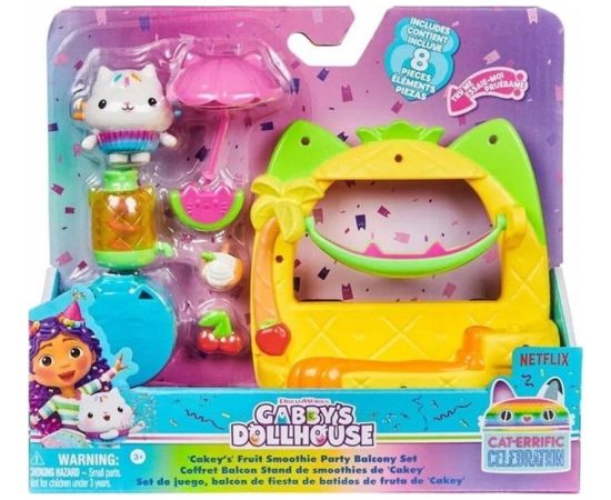 Spin Master Gabby's Dollhouse Balcony Set - Cakey