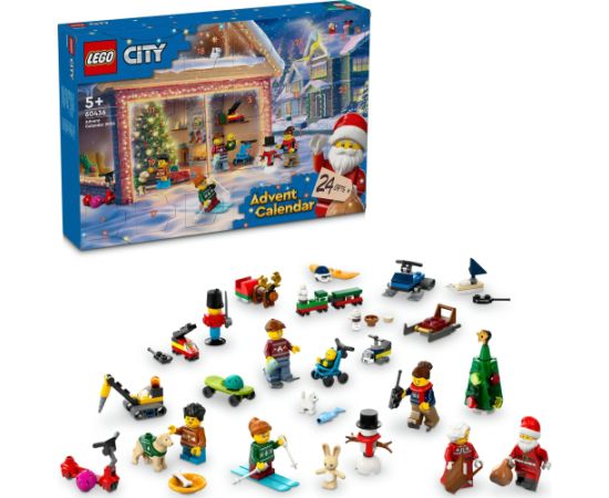 LEGO LEGO 60436 City Advent Calendar 2024, construction toy