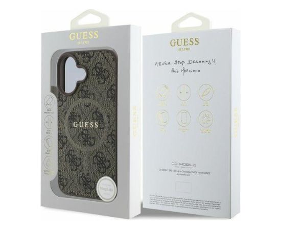 Guess GUHMP16SG4GFRW Чехол для Apple iPhone 16