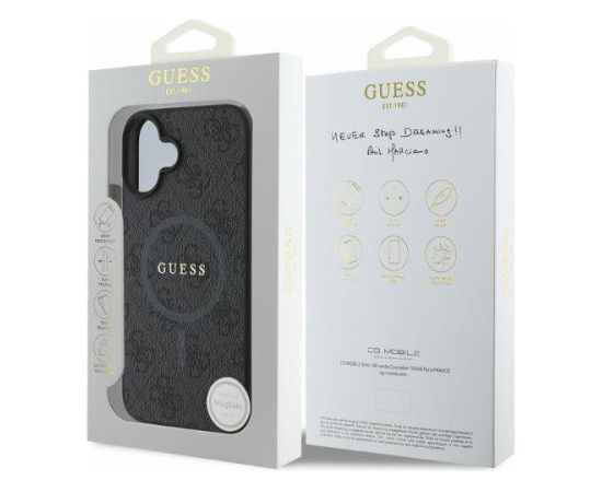 Guess GUHMP16SG4GFRK Aizmugurējais Apvalks Priekš Apple iPhone 16