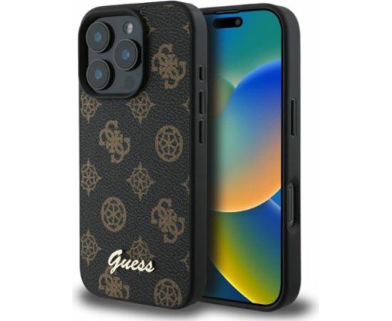 Guess GUHMP16LPGPYSK Aizmugurējais Apvalks Priekš Apple iPhone 16 Pro