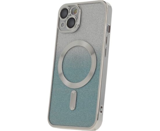 Mocco Glitter Chrome MagSafe Case Силиконовый Чехол для Apple iPhone 15