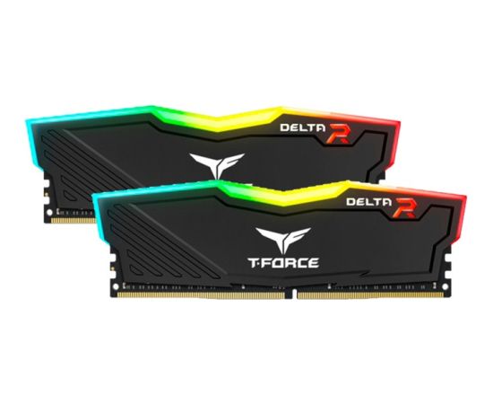 Team Group DDR4 -32GB - 3200 - CL - 16 T-Force Delta black Dual Kit