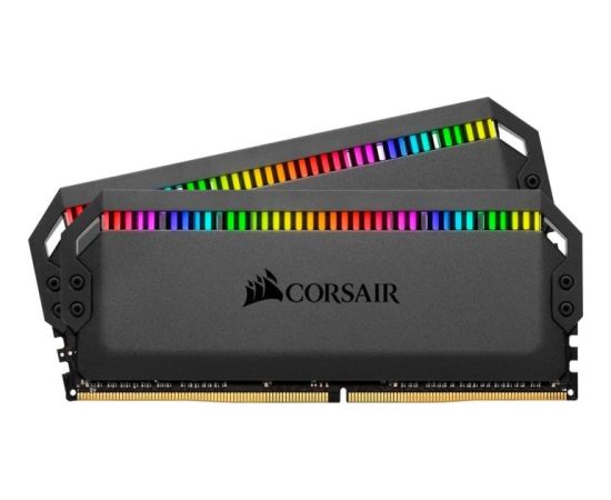 Corsair DDR4 - 32 GB -3600 - CL - 18 - Dual Kit, Dominator Platinum RGB (black, CMT32GX4M2Z3600C18)