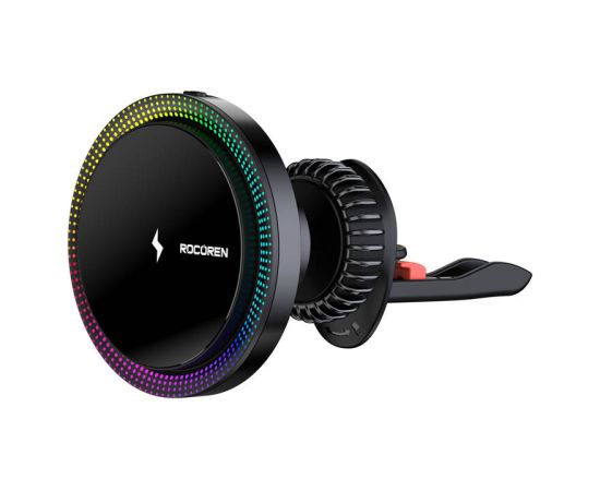 Rocoren RCZJ-XK01 wireless car charger, 15W (black)