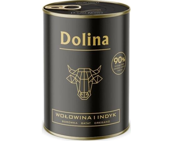 Dolina Noteci DOLINA NOTECI PIES 400g WOŁOWINA INDYK    PUSZKA /24