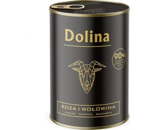 Dolina Noteci DOLINA NOTECI PIES 400g KOZA WOŁOWINA     PUSZKA /24