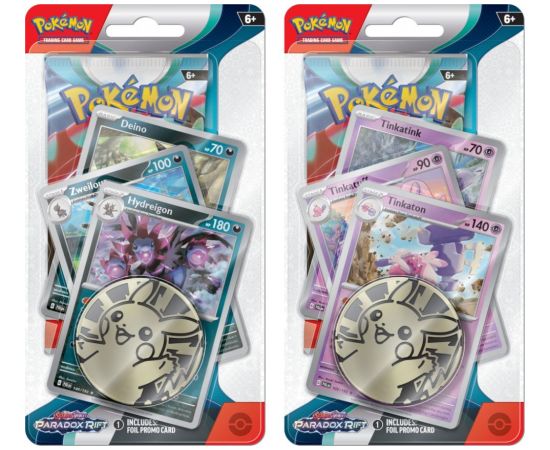 Rebel POKEMON TCG: SCARLET & VIOLET - PARADOX RIFT - PREMIUM CHECKLANE BOX (ENG)