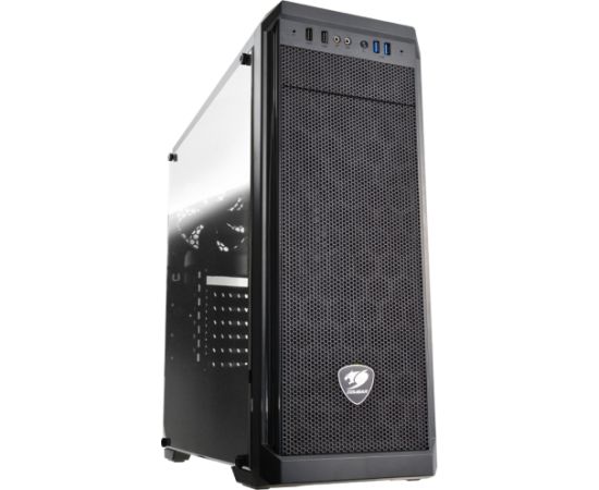 COUGAR | MX330-G | PC Case | Mid Tower / Mesh Front Panel / 1 x 120mm Fan / TG Left Panel