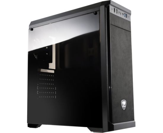 COUGAR | MX330-G | PC Case | Mid Tower / Mesh Front Panel / 1 x 120mm Fan / TG Left Panel