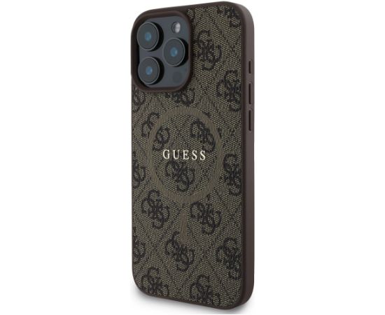 Guess GUHMP16LG4GFRW Aizmugurējais Apvalks Priekš Apple iPhone 16 Pro