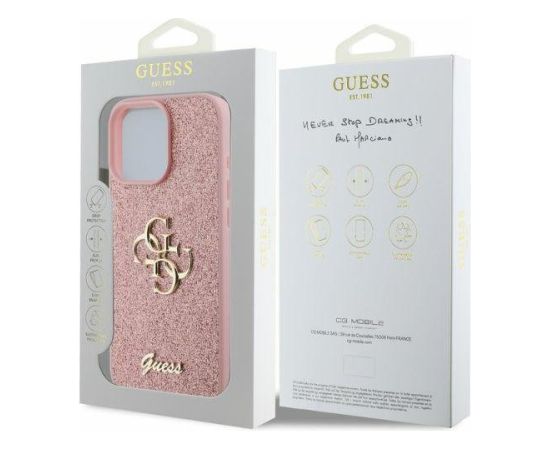 Guess GUHCP16XHG4SGP Чехол для Apple iPhone 16 Pro Max