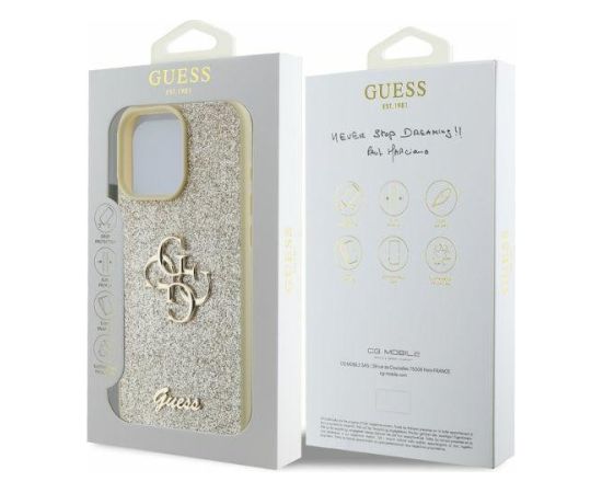 Guess GUHCP16XHG4SGD Aizmugurējais Apvalks Priekš Apple iPhone 16 Pro Max