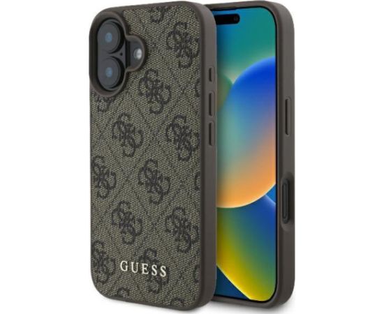 Guess GUHCP16MG4GFBR Aizmugurējais Apvalks Priekš Apple iPhone 16 Plus