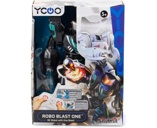 Silverlit YCOO Radio vadāmais robots ar blasteri, 26 cm