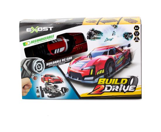 EXOST машинка на радиоуправлении Build 2 Drive, 15см