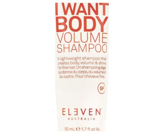 ELEVEN AUSTRALIA_I Want Body Volume szampon zwiększający objętość włosów 50ml