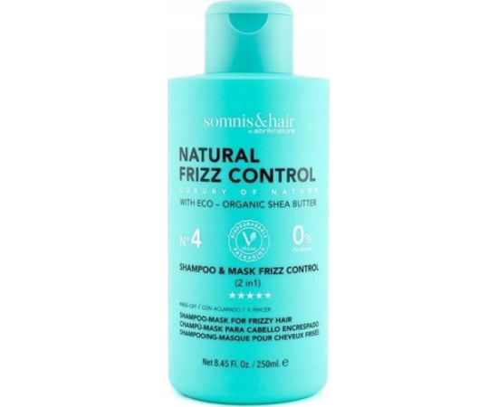 SOMNIS&HAIR_Natural Frizz Control szampon i maska do włosów 250ml