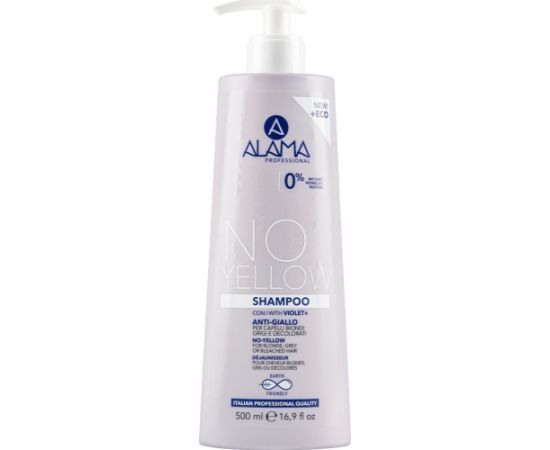 ALAMA_No Yellow Shampoo szampon do włosow blond 500ml