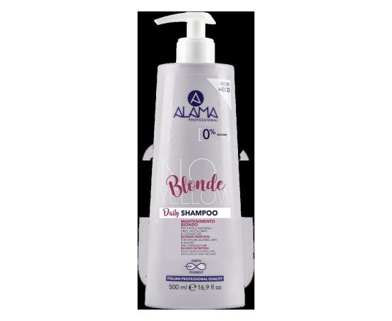 ALAMA_No Yellow Daily Shampoo szampon do włosów blond 500ml