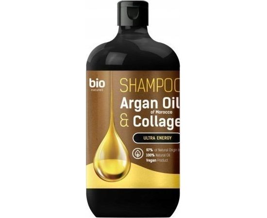 BIO NATURELL_Shampoo Ultra Energy szampon do włosów Argan Oil & Colagen 946ml