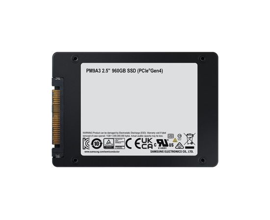 !SamsungSSD PM9A3 U.2DCT 960GB MZQL296