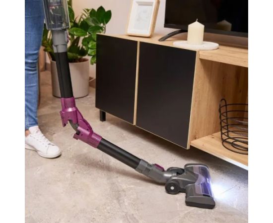 MPM Cordless upright hoover MOD-70 Black purple