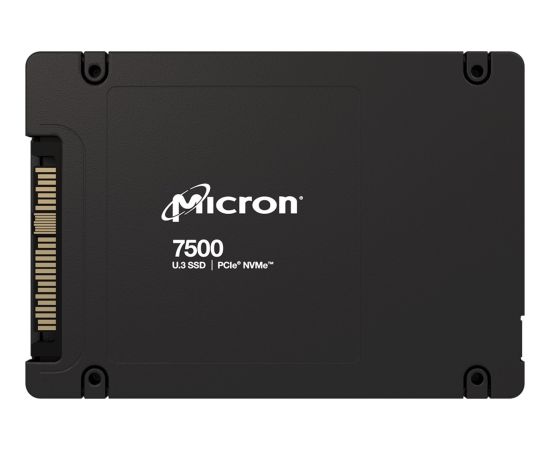 Dysk SSD Micron 7500 PRO 1.92TB U.3 (15mm) NVMe Gen4 MTFDKCC1T9TGP-1BK1DABYYR (DWPD 1) TCG