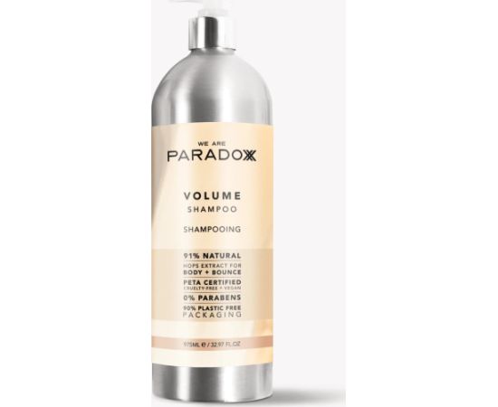 Wella Professionals We are Paradoxx, Volume, Hops Extract, Hair Shampoo, Smoothens & Volume, 975 ml For Women