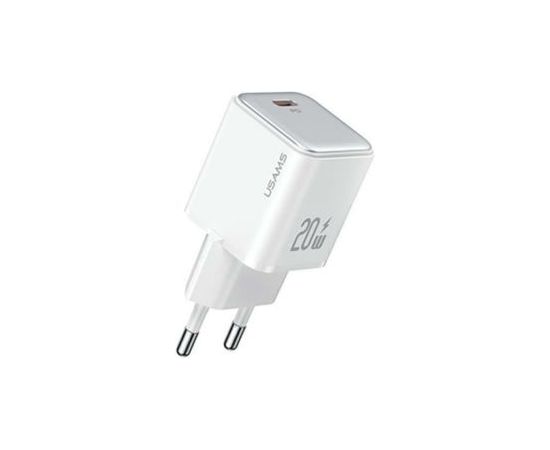 USAMS   USAMS Ład. siec. 1xUSB-C PD20W (only head) PD3.0 Fast Charging biały/white X-ron Series CC183TC02 (US-CC183)