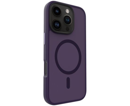 Evelatus Apple  iPhone 16 Pro Max Hybird Case With Magsafe PC+TPU Purple