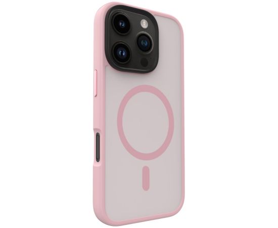 Evelatus Apple  iPhone 16 Pro Max Hybird Case With Magsafe PC+TPU Pink