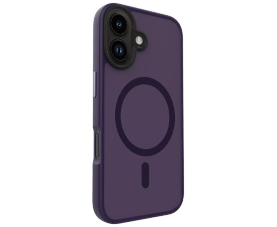 Evelatus Apple  iPhone 16 Hybird Case With Magsafe PC+TPU Purple