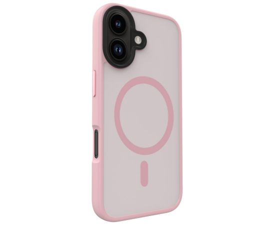 Evelatus Apple  iPhone 16 Hybird Case With Magsafe PC+TPU Pink