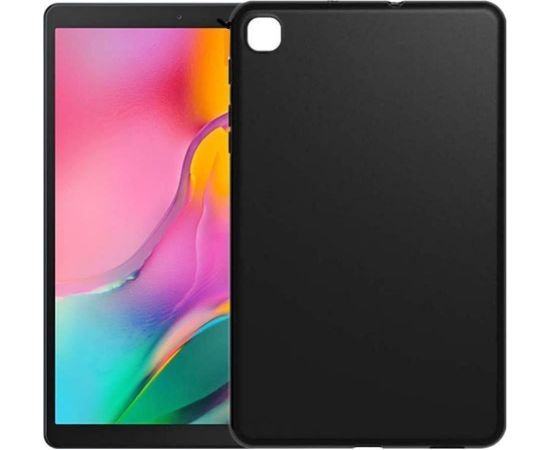 Hurtel   Samsung Tab S9+ Silicone Slim Case - Black