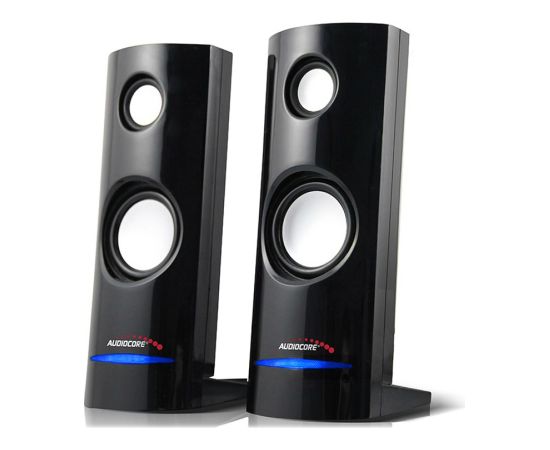 Audiocore AC860 loudspeaker 2-way 4 W Black Wired