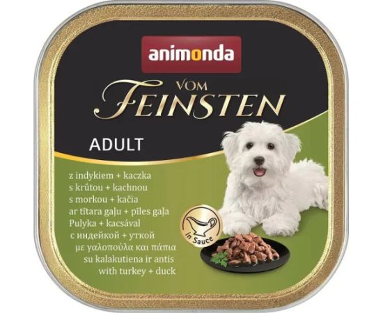 Animonda AN 82336 VOM F. PIES ADULT SOS INDYK/KACZKA 150G SZALKA