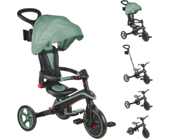 Globber Explorer Trike salokāms 4in1 velosipēds 732-104