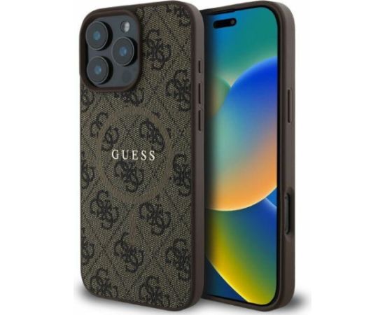 Guess GUHMP16XG4GFRW Aizmugurējais Apvalks priekš Apple iPhone 16 Pro Max