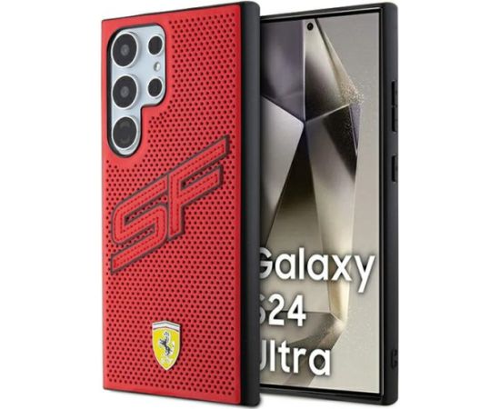 Ferrari FEHCS24LPINR S24 Ultra S928 czerwony|red hardcase Big SF Perforated