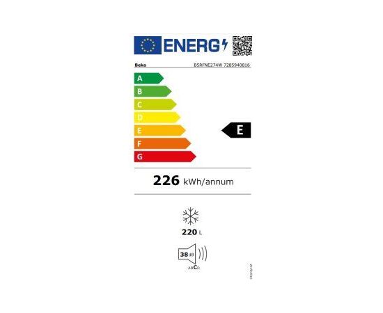 Beko B5RFNE274W 152cm