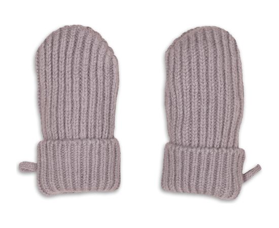 Lodger Mittens Merino vilnas bērnu cimdiņi, Rose, 0-12m - MTM 107_0-12