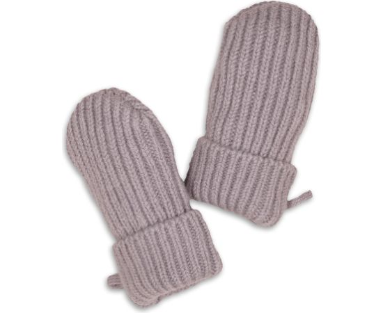 Lodger Mittens Merino vilnas bērnu cimdiņi, Rose, 0-12m - MTM 107_0-12