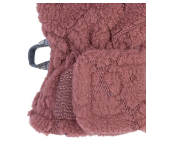 Lodger Mittens Folklore Fleece bērnu cimdiņi, Rosewood, 0-12m - MTF 625_0-12